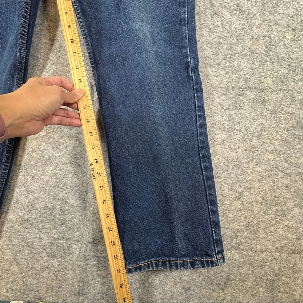 Vintage Levi’s 505 Orange Tab 90s Blue Straight Leg Jeans 36x30 Classic Denim - Picture 5 of 14